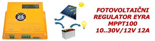 SOLAR REGULATOR MMPT 12V