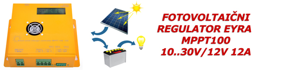 SOLAR REGULATOR MMPT 100